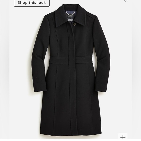 LIKE NEW JCREW lady day wool coat 3M Thinsulate - Picture 1 of 10